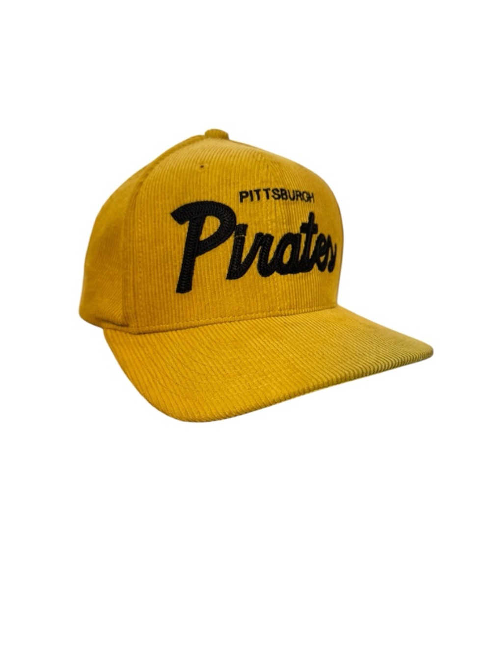 Mitchell‎ & Ness Gold Pittsburgh Pirates Corduroy Snapback Hat